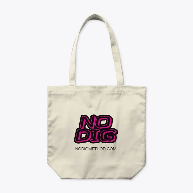 100% Organic Bag - No Dig - Pink & Black